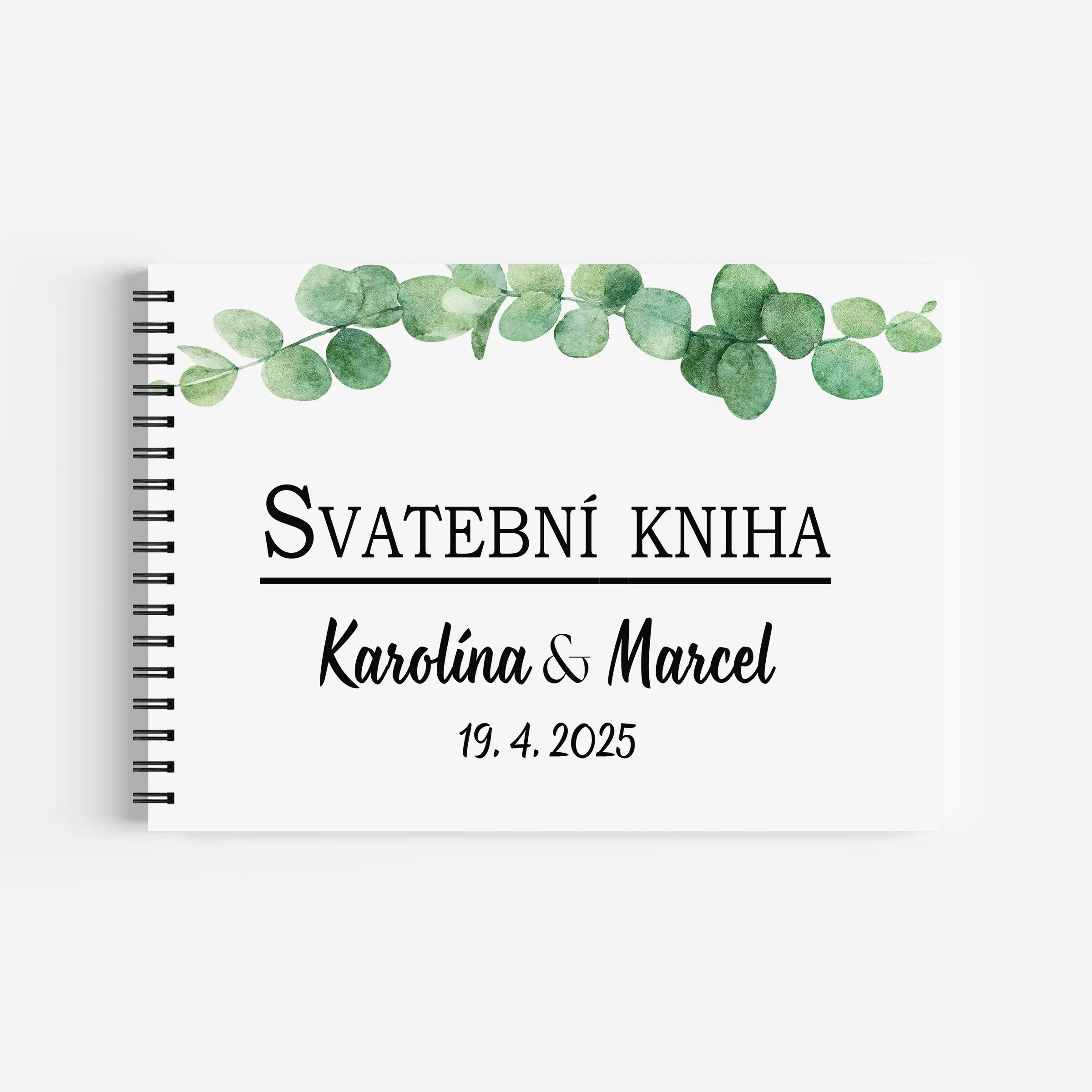 Svatební kniha EUCALYPTUS No.1