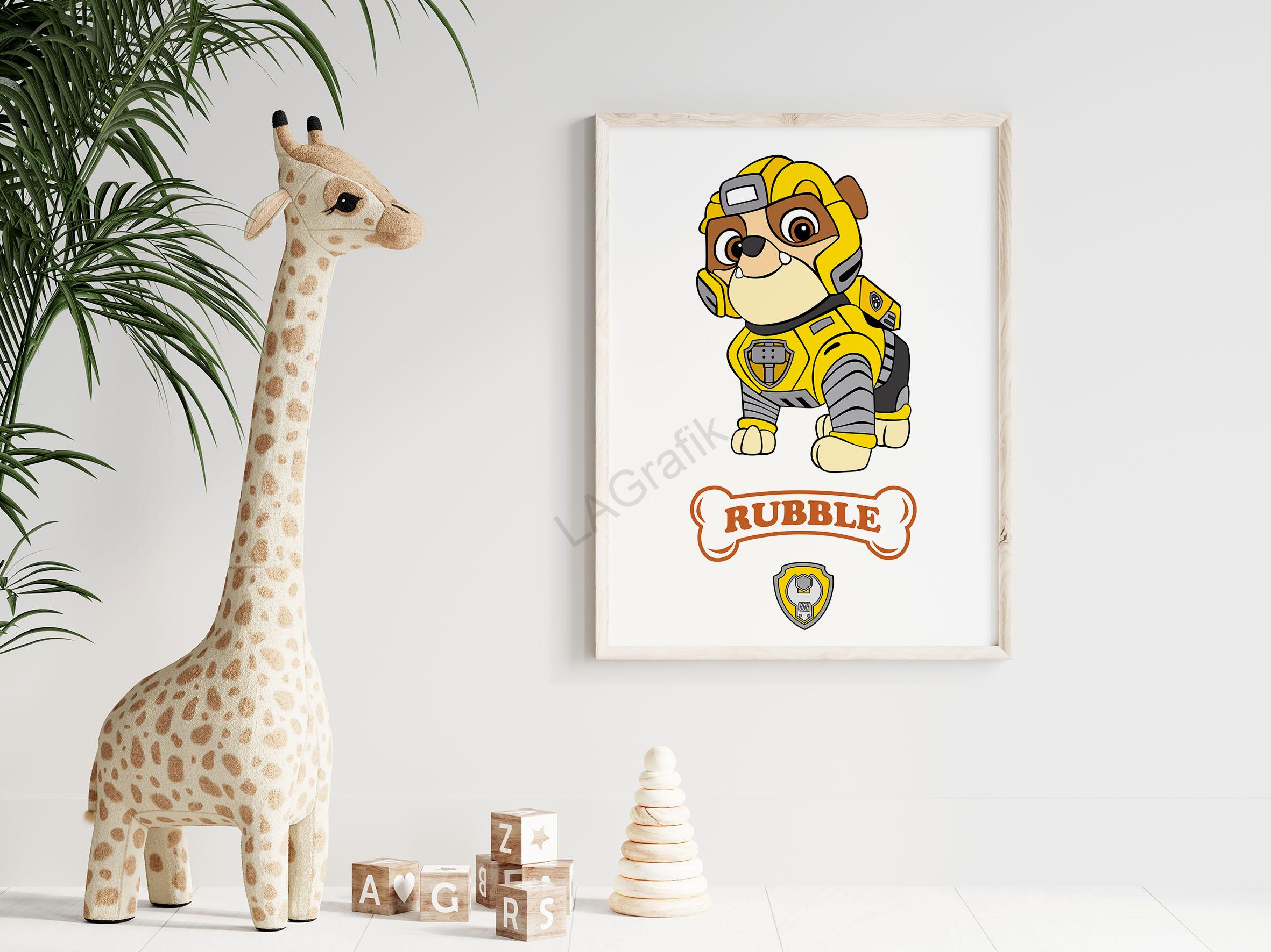 Obraz Tlapková patrola RUBBLE 6