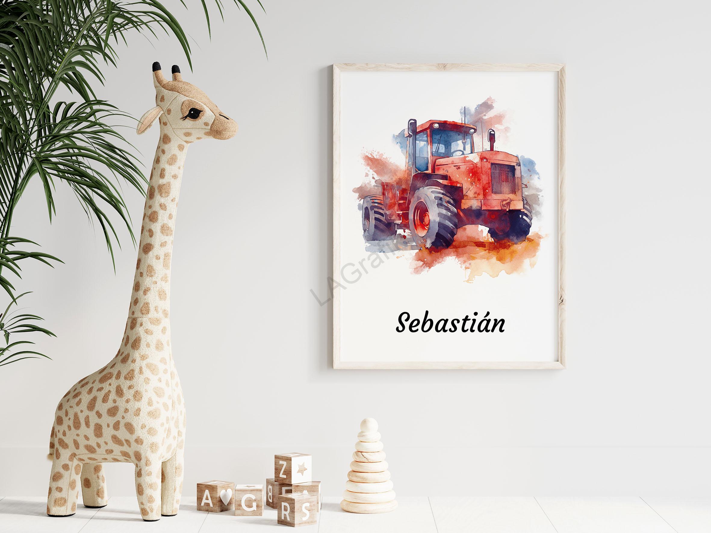 Personifikovaný obraz BULDOZER 2