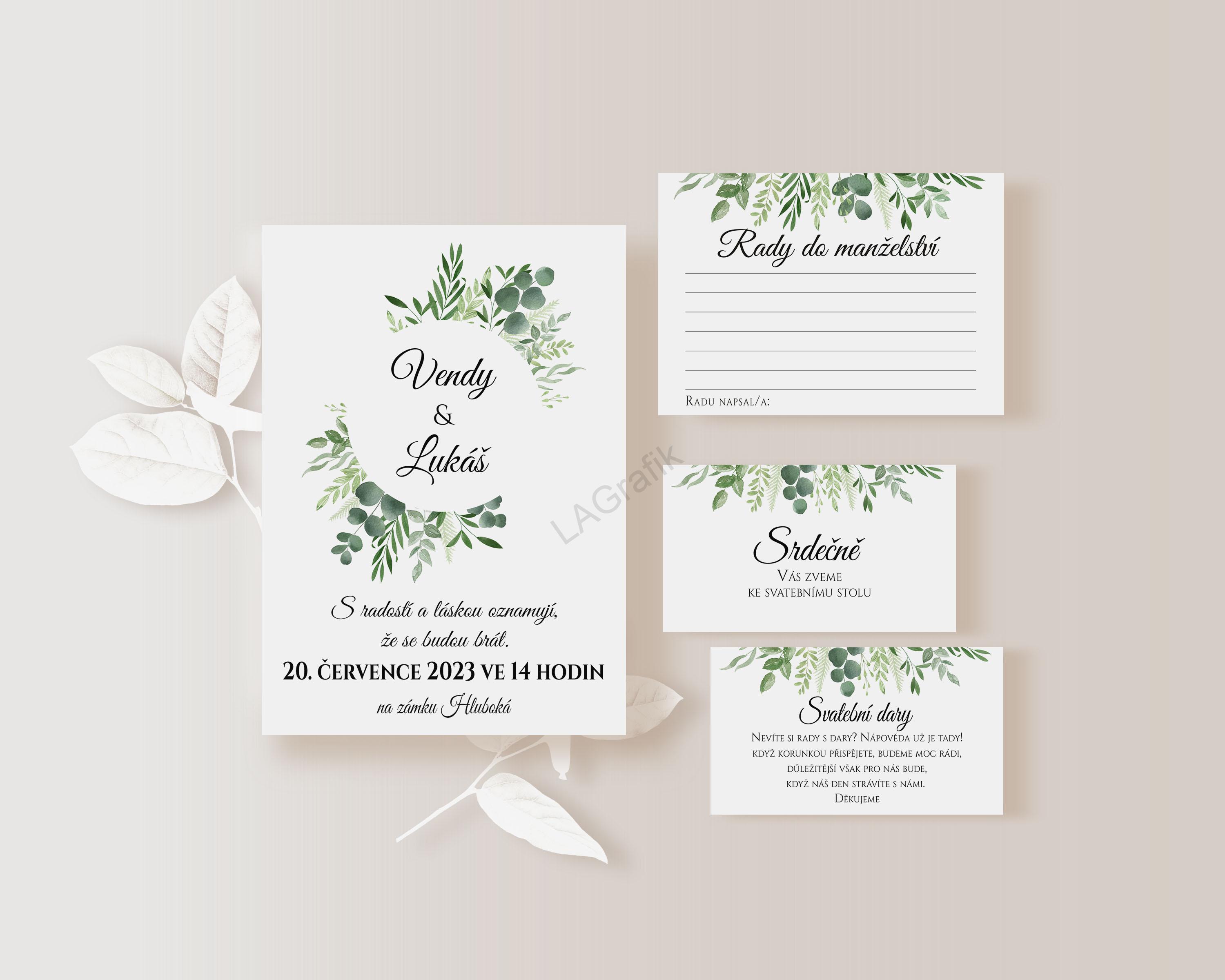 Jmenovka EUCALYPTUS No.3 | Do stříšky