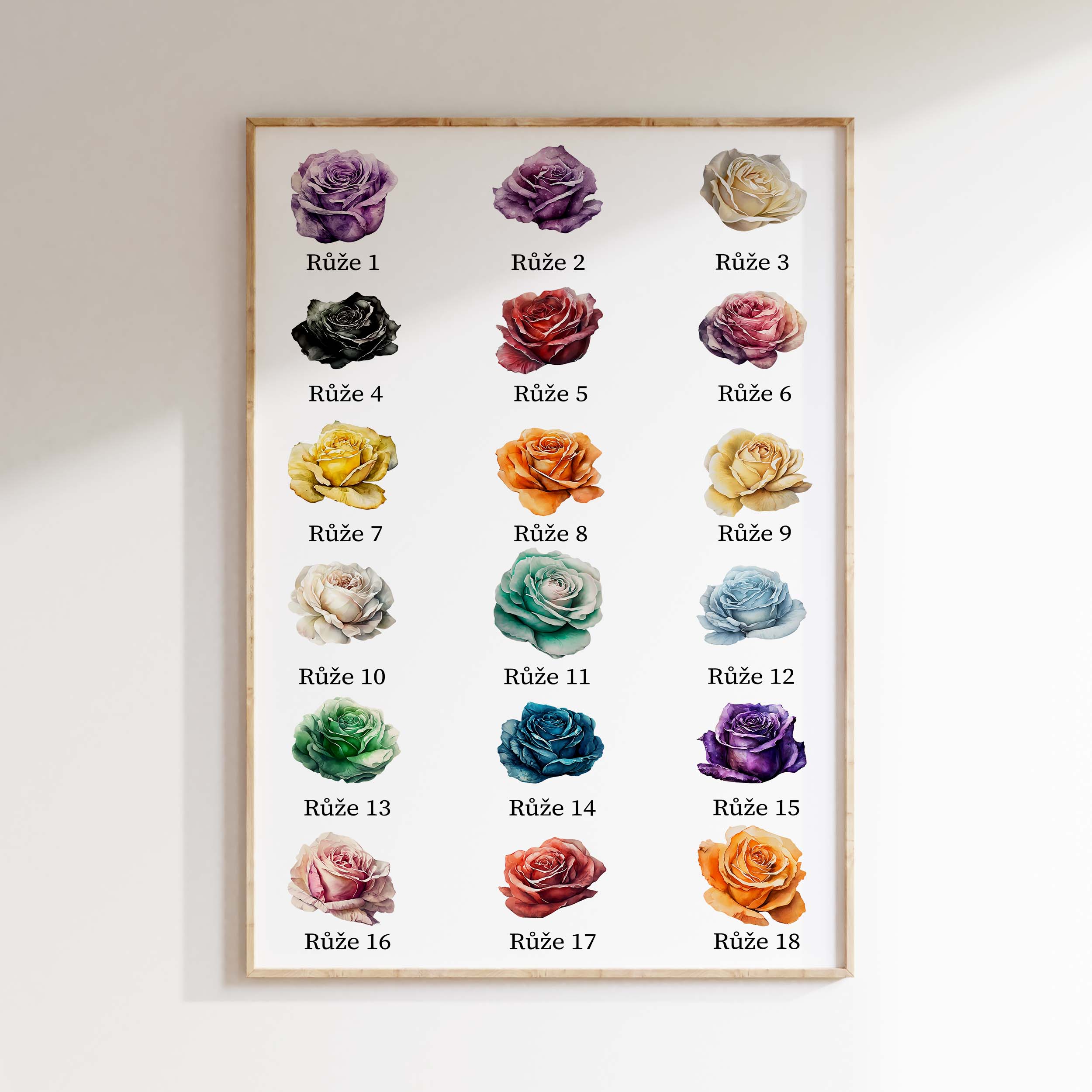 Personifikovaný obraz S RŮŽEMI ZE JMÉN