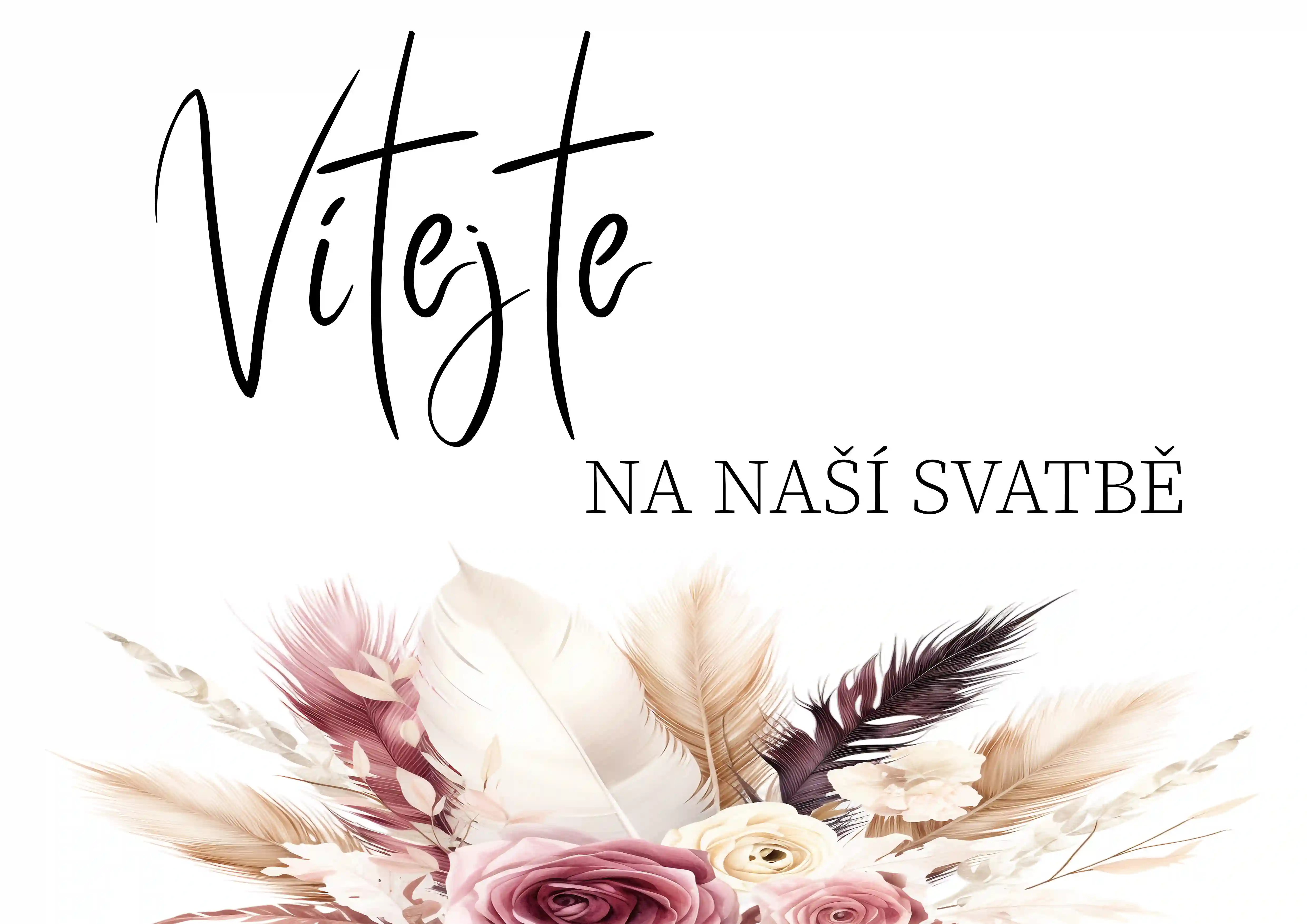 Uvítací tabule PAMPOVÁ TRÁVA No.2