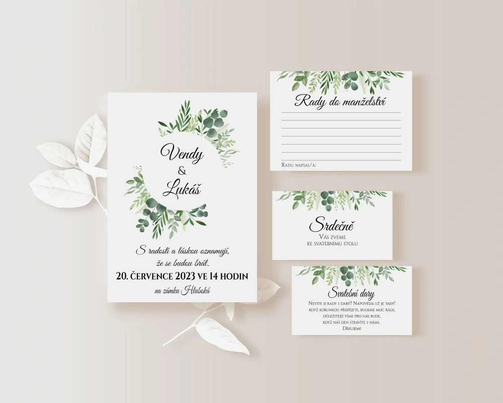 Menu EUCALYPTUS No.3