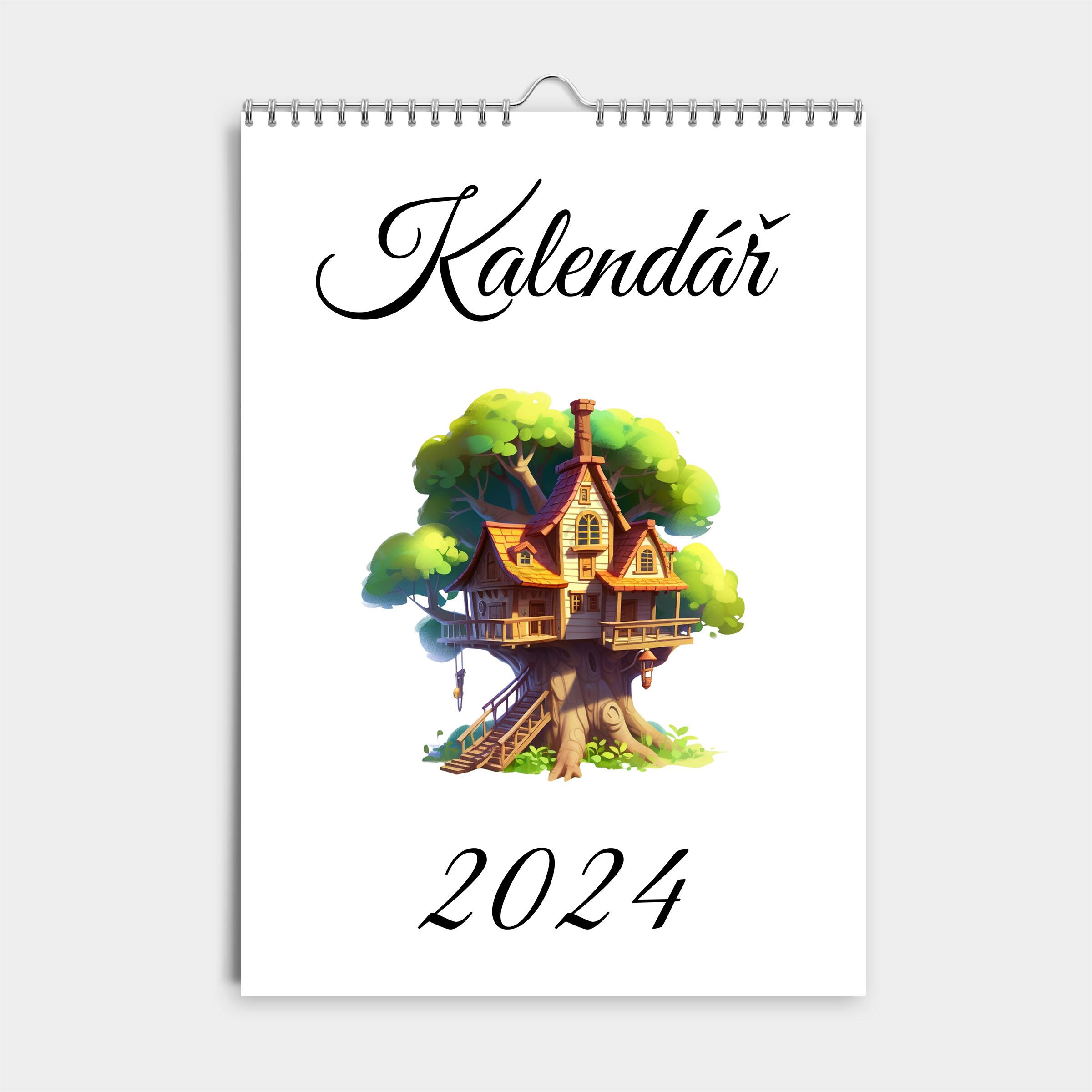 Dětský kalendář 2025 | Lesní zvířátka