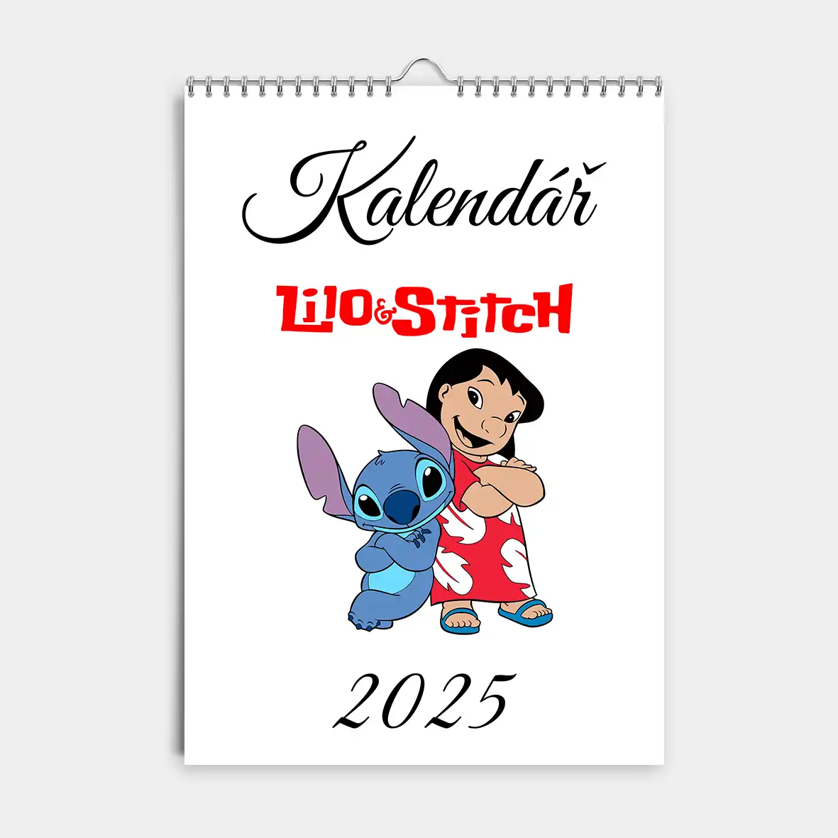 Dětský kalendář 2025 | Lilo & Stitch