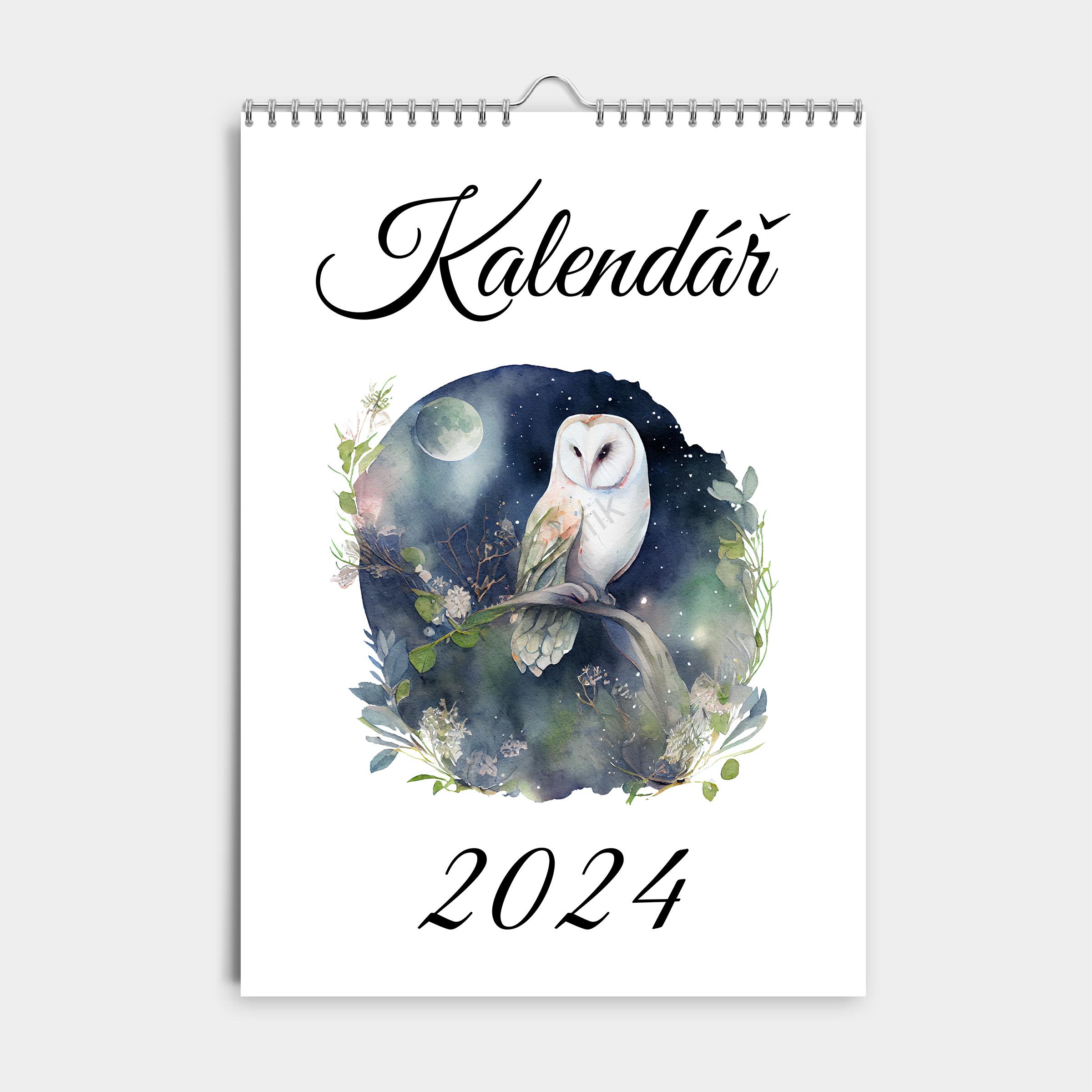 Dětský kalendář 2025 | Sovičky