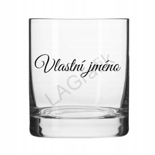 Sklenice na whisky 250ml | VLASTNÍ JMÉNO