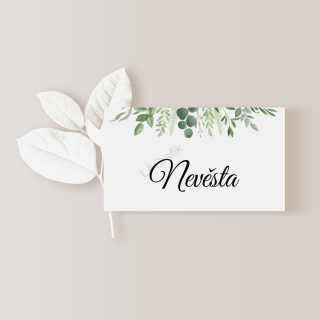 Jmenovka EUCALYPTUS No.3 | Kartička