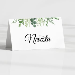 Jmenovka EUCALYPTUS No.3 | Do stříšky