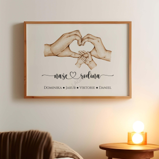 Obraz NAŠE RODINA | RUCE No.3