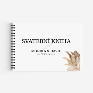 Svatební kniha PAMPOVÁ TRÁVA No.1
