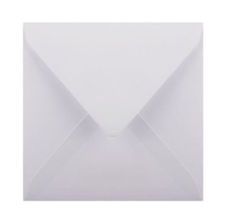 Čtvercová obálka 16x16cm - Bílá | 140g