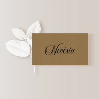 Jmenovka KRAFT | Kartička