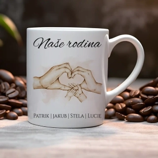 Hrnek 330ml | NAŠE RODINA