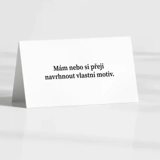 Jmenovka VLASTNÍ VZOR | Do stříšky