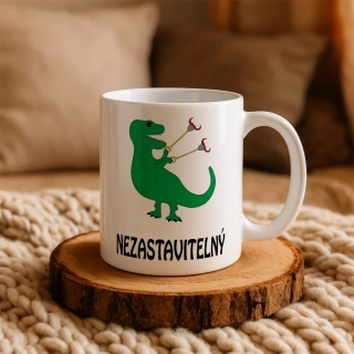 Hrnek 330ml | NEZASTAVITELNÝ DINOSAURUS