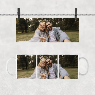 Hrnek s vlastní fotografií 330ml | FOTO PŘES CELÝ HRNEK