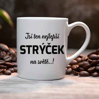 Hrnek 330ml | JSI TEN NEJLEPŠÍ STRÝČEK NA SVĚTĚ