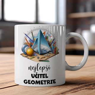 Hrnek 330ml | NEJLEPŠÍ UČITEL GEOMETRIE