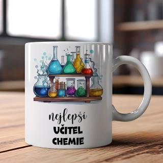 Hrnek 330ml | NEJLEPŠÍ UČITEL CHEMIE