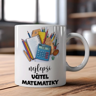 Hrnek 330ml | NEJLEPŠÍ UČITEL MATEMATIKY