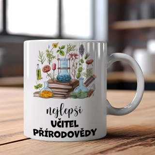 Hrnek 330ml | NEJLEPŠÍ UČITEL PŘÍRODOVĚDY