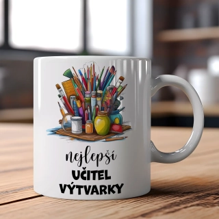 Hrnek 330ml | NEJLEPŠÍ UČITEL VÝTVARKY