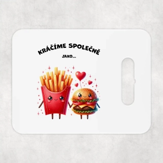 Keramické prkénko 18x24cm | HRANOLKY A BURGER