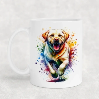 Hrnek 330ml | Labradorský retrívr v běhu