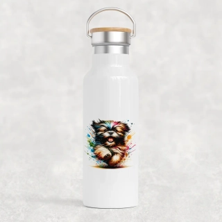 TERMOSKA S BAMBUSOVÝM UZÁVĚREM | Shih-tzu v běhu