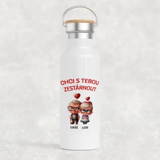 TERMOSKA S BAMBUSOVÝM UZÁVĚREM | CHCI S TEBOU ZESTÁRNOUT 3