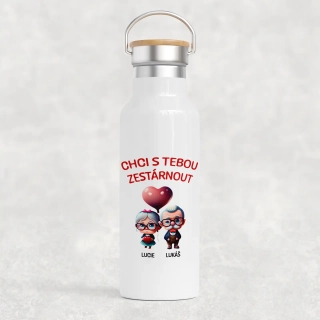 TERMOSKA S BAMBUSOVÝM UZÁVĚREM | CHCI S TEBOU ZESTÁRNOUT 5