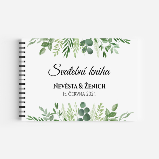 Svatební kniha EUCALYPTUS No.3