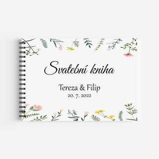 Svatební kniha LUČNÍ KVÍTÍ