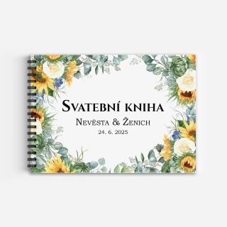 Svatební kniha SLUNEČNICE No.1