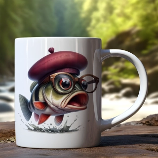 Hrnek 330ml | RYBA S BARETEM 1