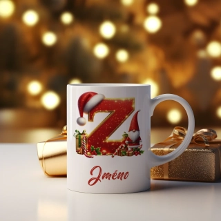 Hrnek 330ml | Červené písmeno "Z"