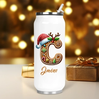 Termoska COKE | Perníčkové písmeno "C"