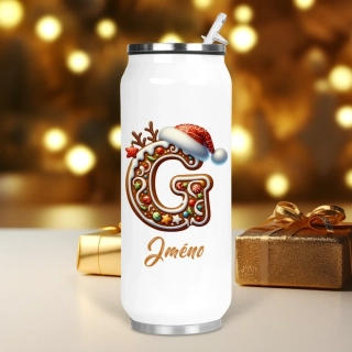 Termoska COKE | Perníčkové písmeno "G"