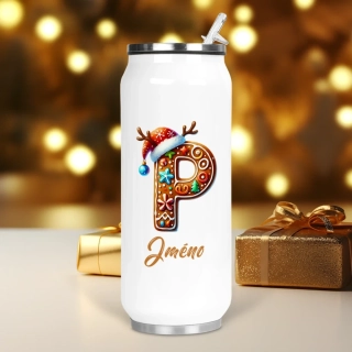 Termoska COKE | Perníčkové písmeno "P"