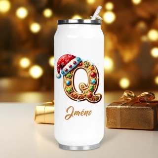 Termoska COKE | Perníčkové písmeno "Q"