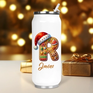 Termoska COKE | Perníčkové písmeno "R"