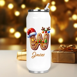 Termoska COKE | Perníčkové písmeno "W"