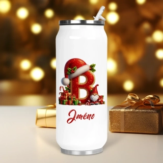 Termoska COKE | Červené písmeno "B"