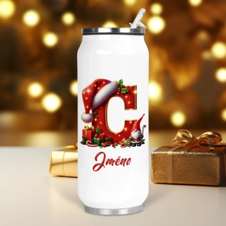 Termoska COKE | Červené písmeno "C"