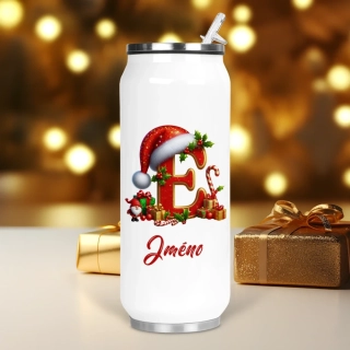 Termoska COKE | Červené písmeno "E"