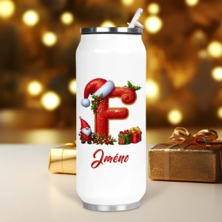 Termoska COKE | Červené písmeno "F"
