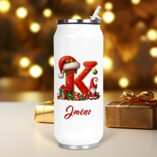 Termoska COKE | Červené písmeno "K"