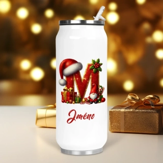 Termoska COKE | Červené písmeno "M"