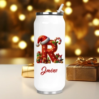 Termoska COKE | Červené písmeno "R"
